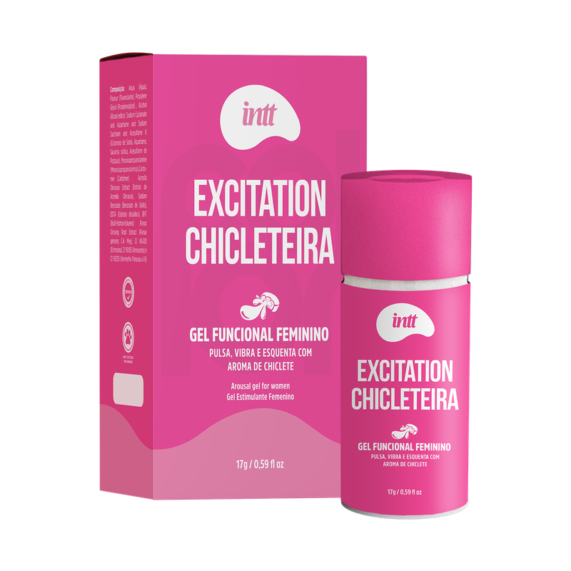 Excitation chewing-gum