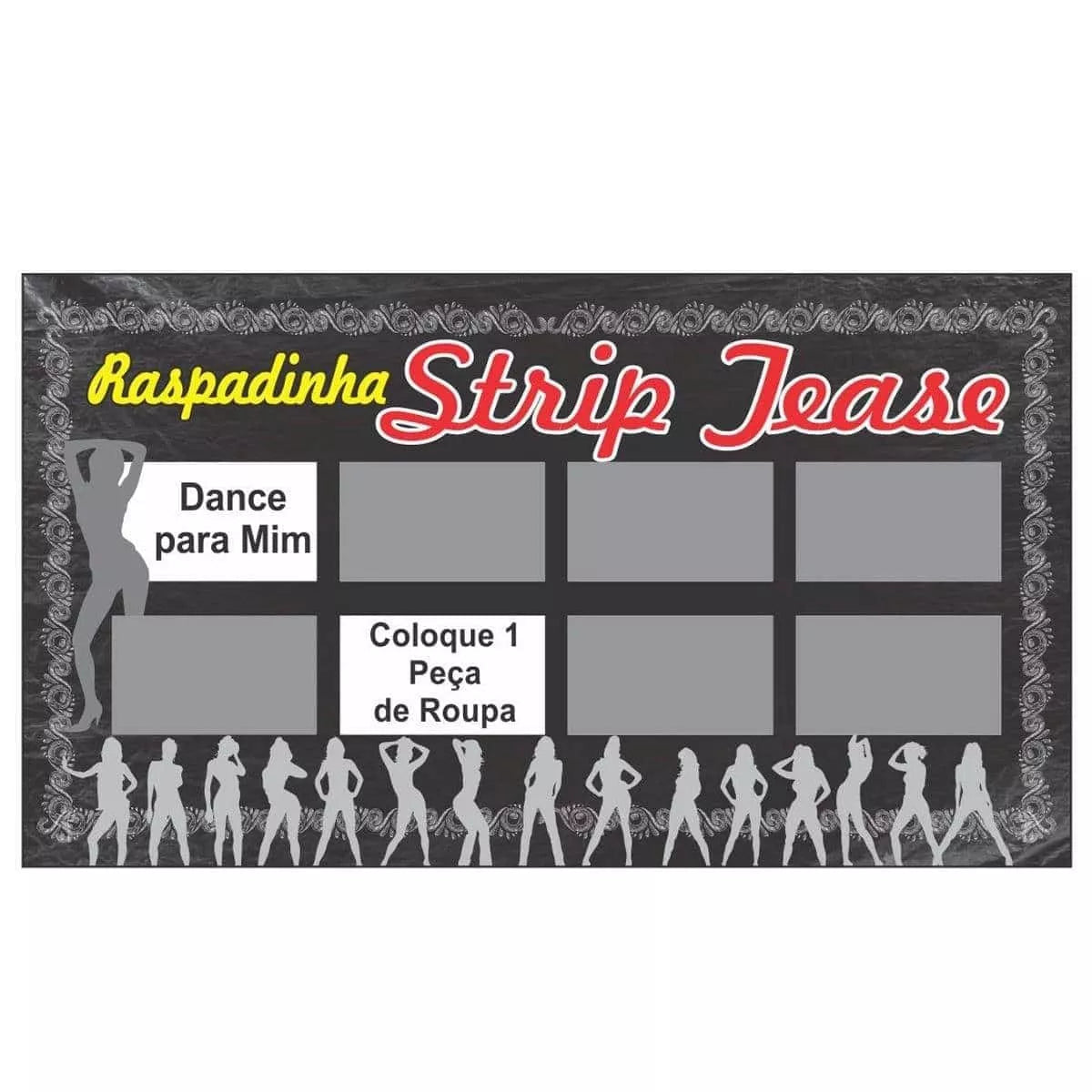 Strip Tease - Jeu à Gratter
